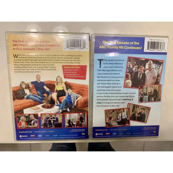 Melissa and Joey Season 1 Part One and Part 2 DVDs ABC Family Teenage Witch - Picture 2 of 6